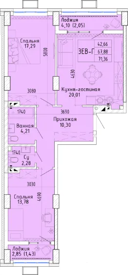 Планировка квартиры
