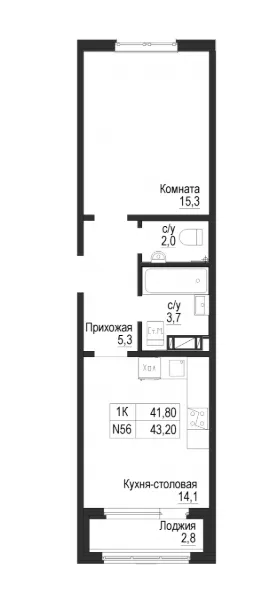 Планировка квартиры
