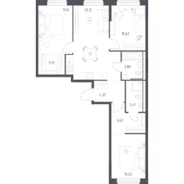 Планировка квартиры