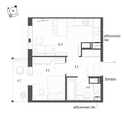 Планировка квартиры