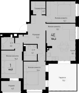 Планировка квартиры