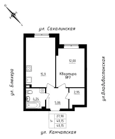 Планировка квартиры