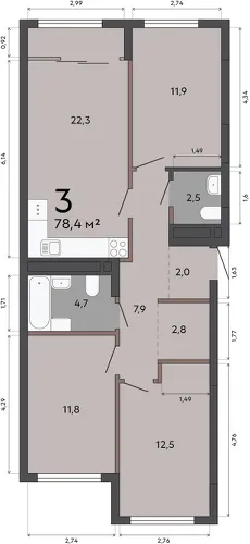 Планировка квартиры