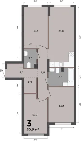 Планировка квартиры