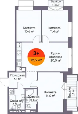Планировка квартиры