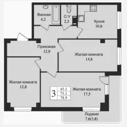 Планировка квартиры
