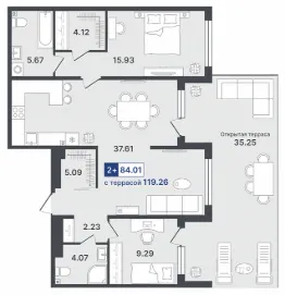 Планировка квартиры