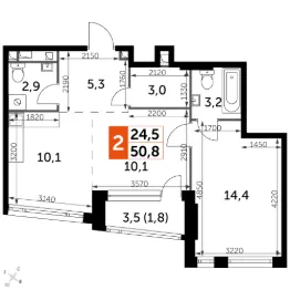 Планировка квартиры