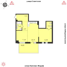 Планировка квартиры