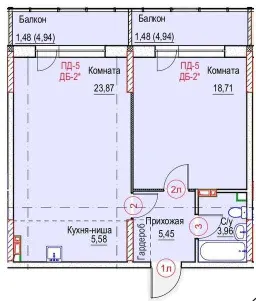 Планировка квартиры