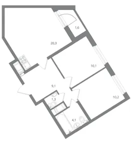 Планировка квартиры