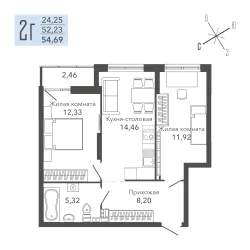 Планировка квартиры