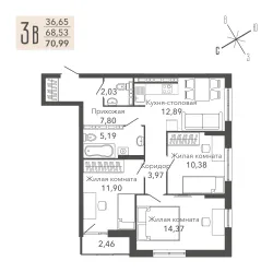 Планировка квартиры