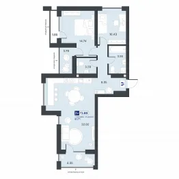 Планировка квартиры