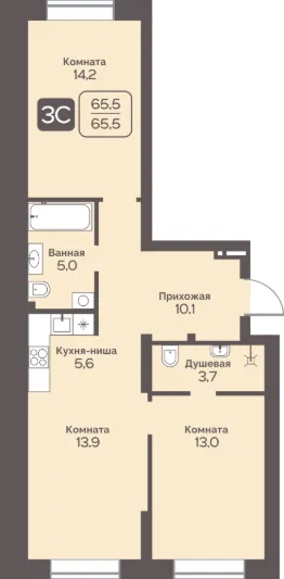 Планировка квартиры
