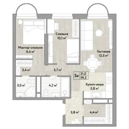 Планировка квартиры