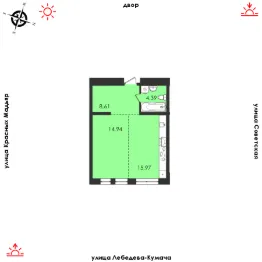 Планировка квартиры