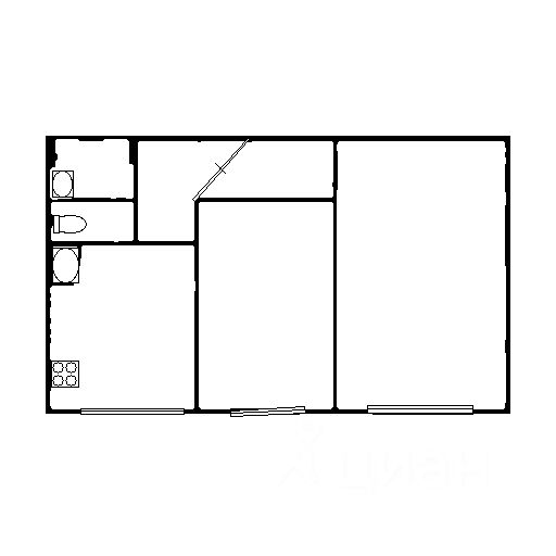 Планировка этой квартиры по данным Циан