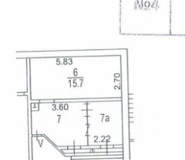 своб. назнач. 32 м², этаж 1