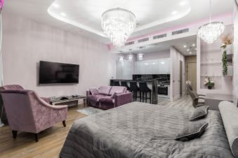 апарт.-студия, 55 м², этаж 37