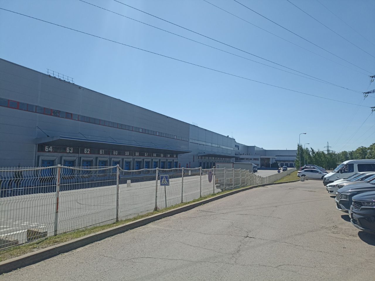 Складском комплексе FM Logistic (ФМ Логистик)
