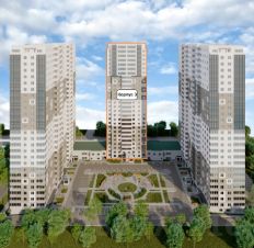 2-комн.кв., 84 м², этаж 25