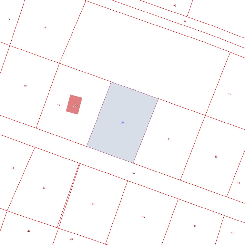 Превью плана участка