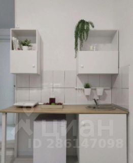 студия, 18 м², этаж 1