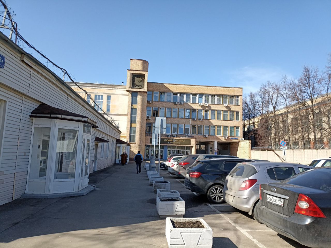 Складском комплексе на ул. Поликарпова, 23А