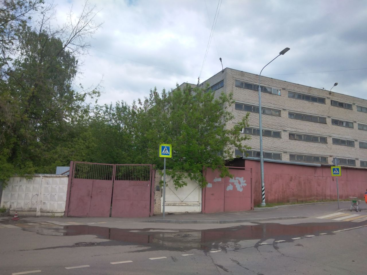 Складском комплексе в 1-м Красногорском проезде, 4с1А