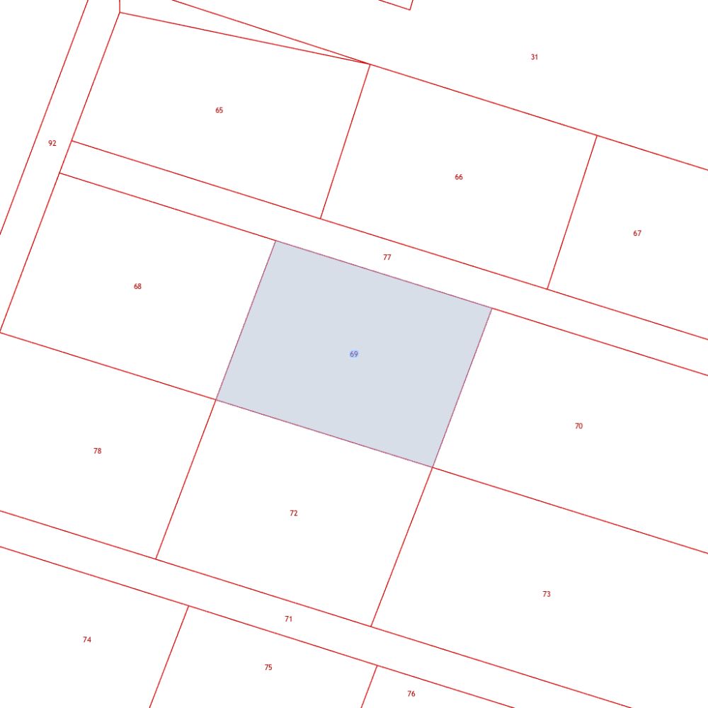 Превью плана участка