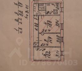 комната 76/18 м², этаж 3