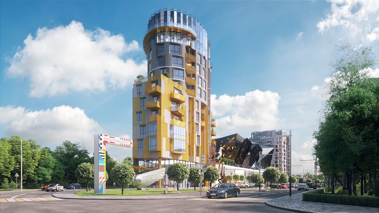 купить квартиру в ЖК Russian Design District (Рашен Дизайн Дистрикт)