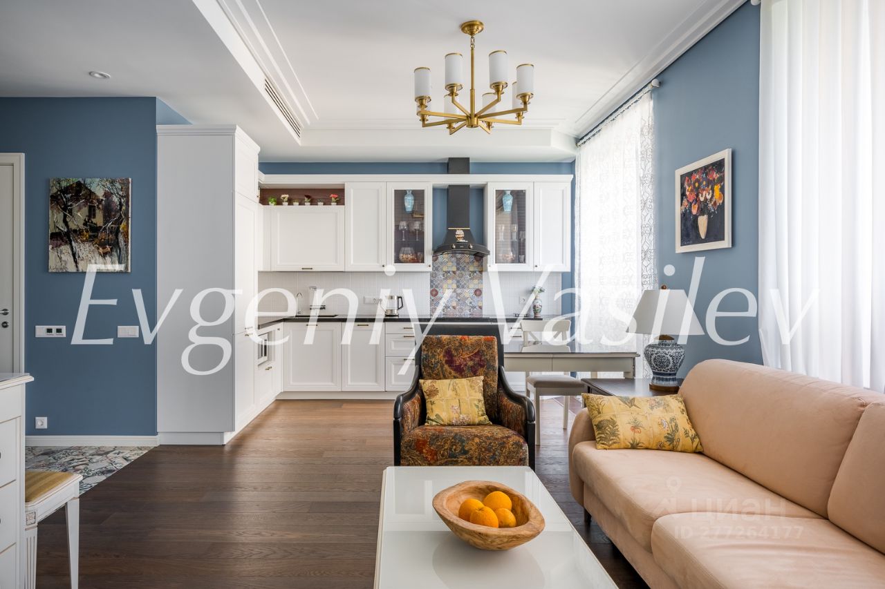 2-комнатная квартира, 55 м² — фото 1