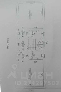 2-этаж. дом 120 м²