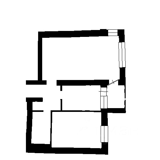 Планировка этой квартиры по данным Циан