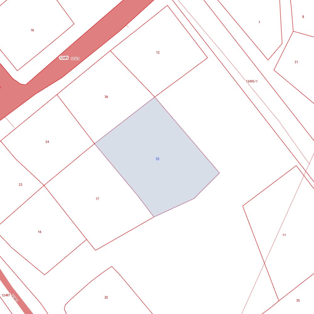 Превью плана участка