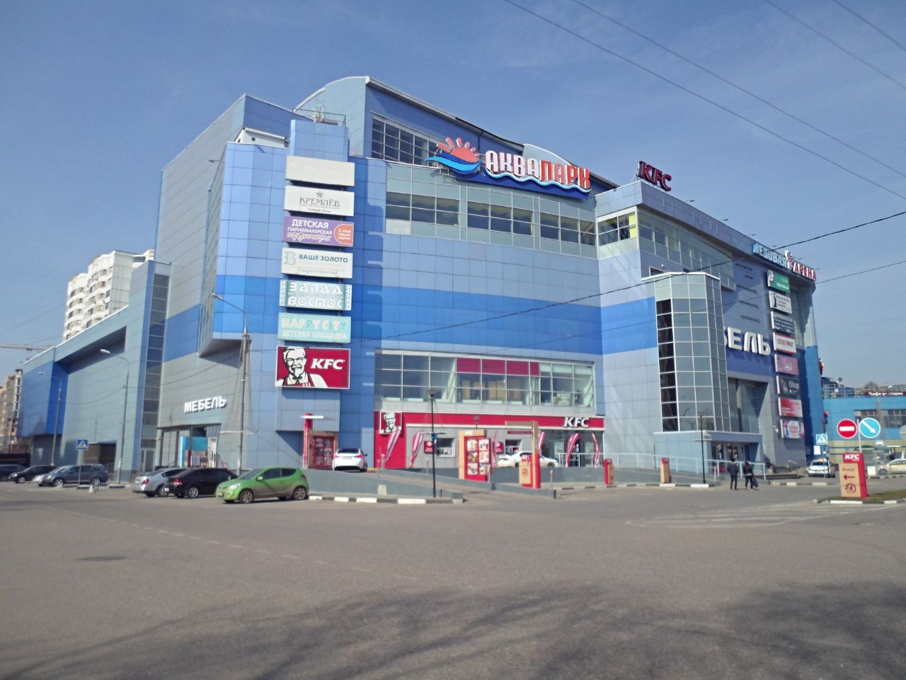 Торгово-развлекательном центре Б-класс (2-я очередь)