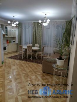 2-комн.кв., 82 м², этаж 3