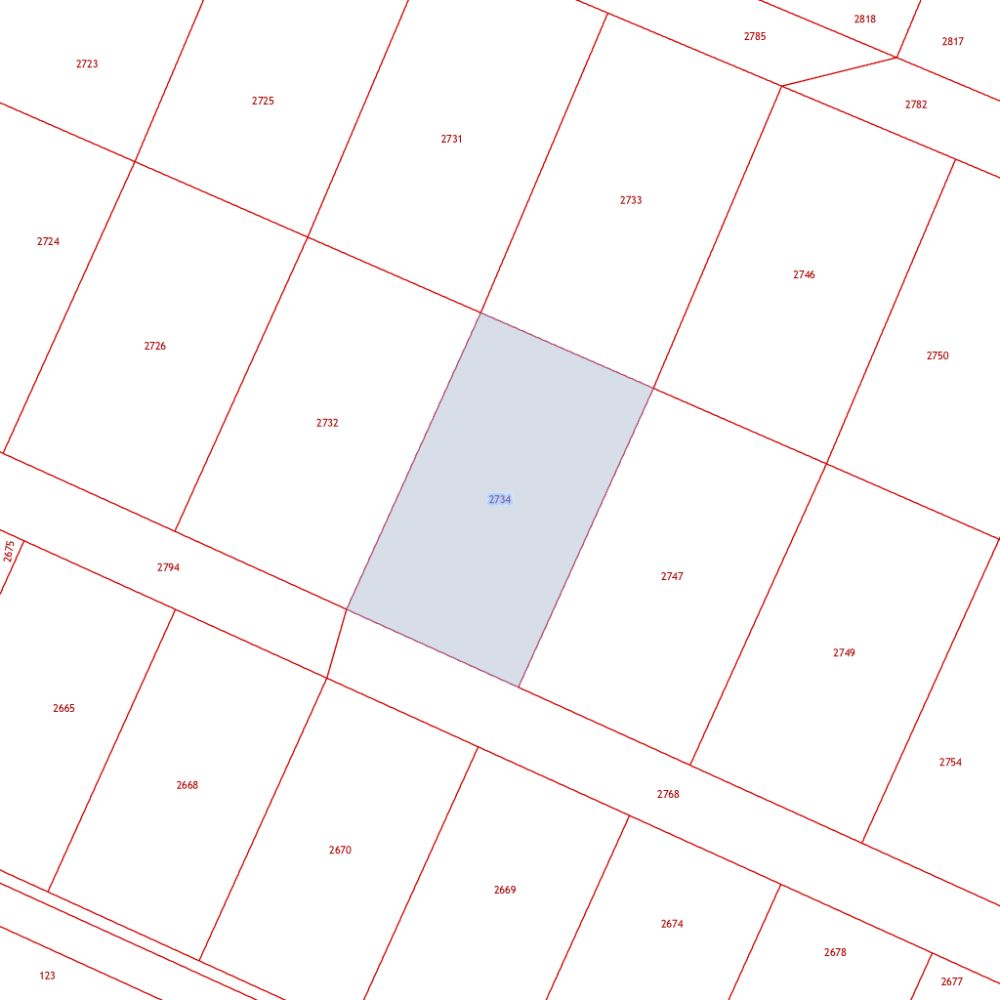 Превью плана участка