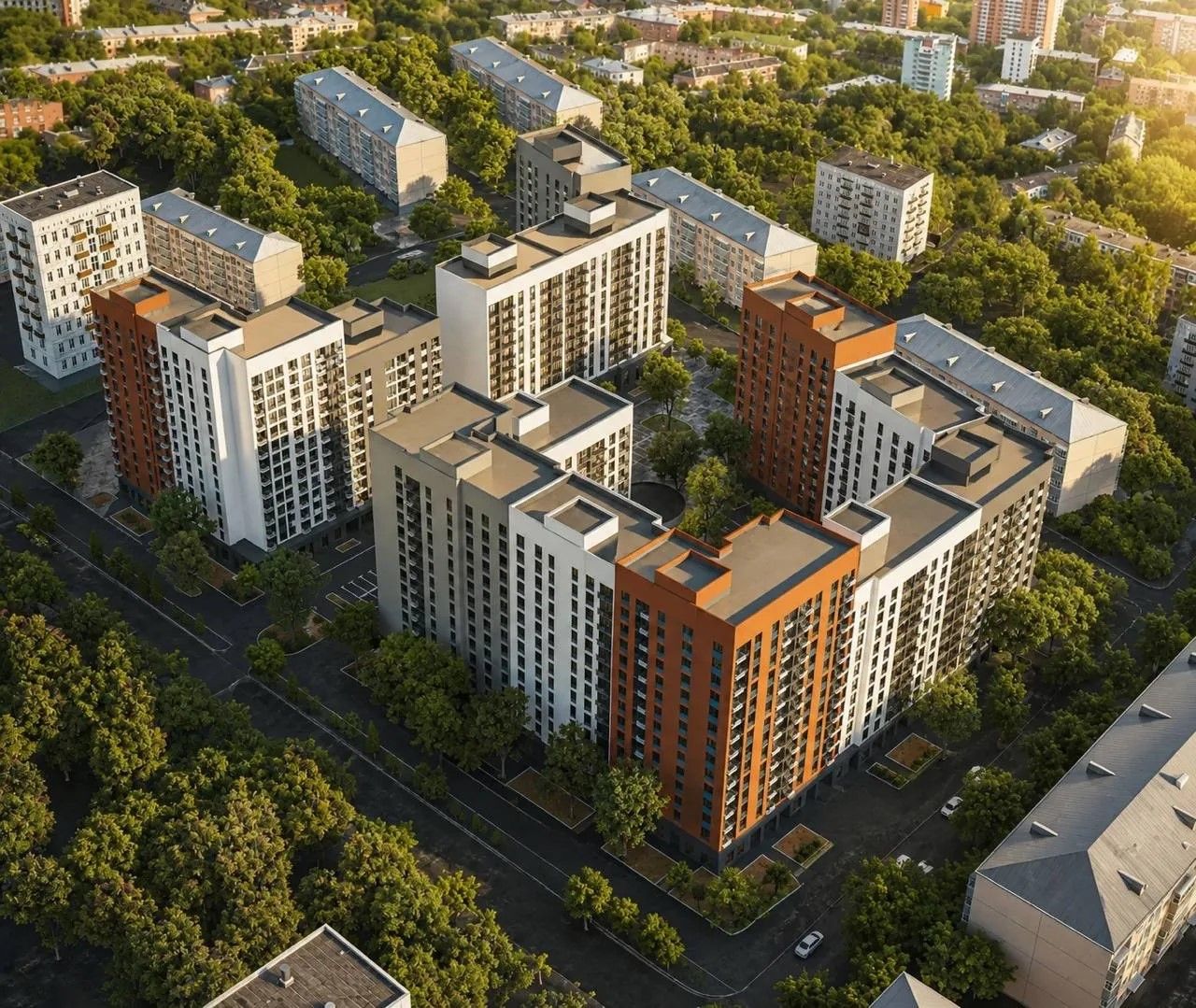 новостройки