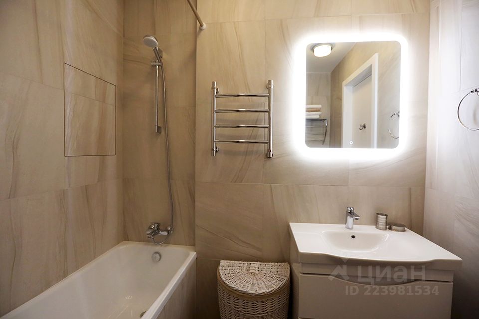 Евро2-комнатная квартира, 40 м² — фото 8
