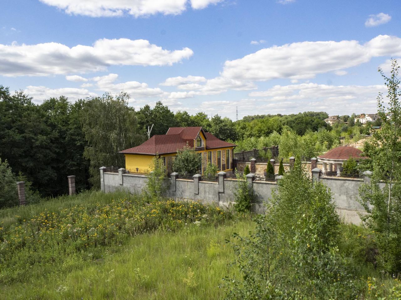 Купить загородную недвижимость в коттеджном поселке Горки в деревне Горки,  продажа загородной недвижимости - база объявлений Циан. Найдено 1 объявление