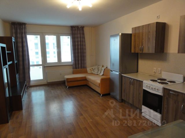 Студия, 35 м², 16/27 этаж