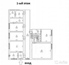 своб. назнач. 250 м², этаж 2