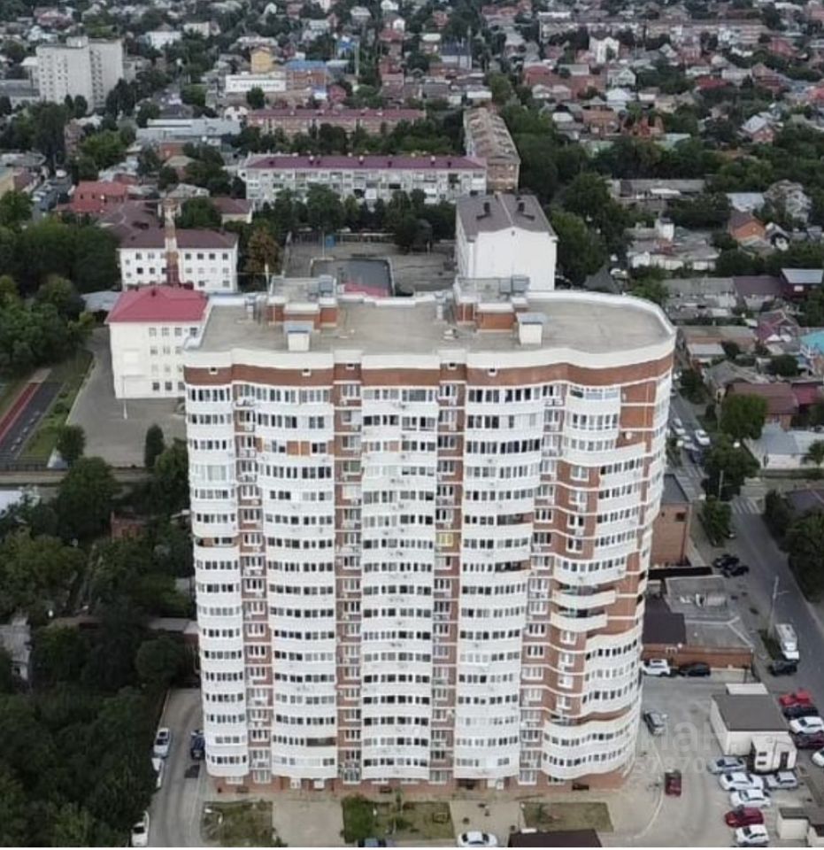 Купить трехкомнатную квартиру 80,4м² ул. Базовская, 69, Краснодар,  Краснодарский край, Центральный микрорайон - база ЦИАН, объявление 257870151