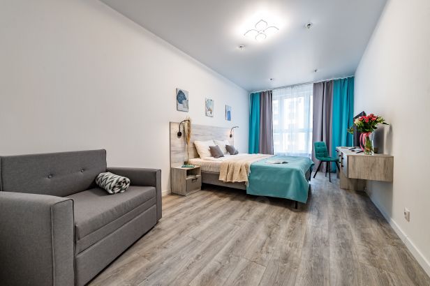 1-комн. апарт., 45 м², 11/16 этаж