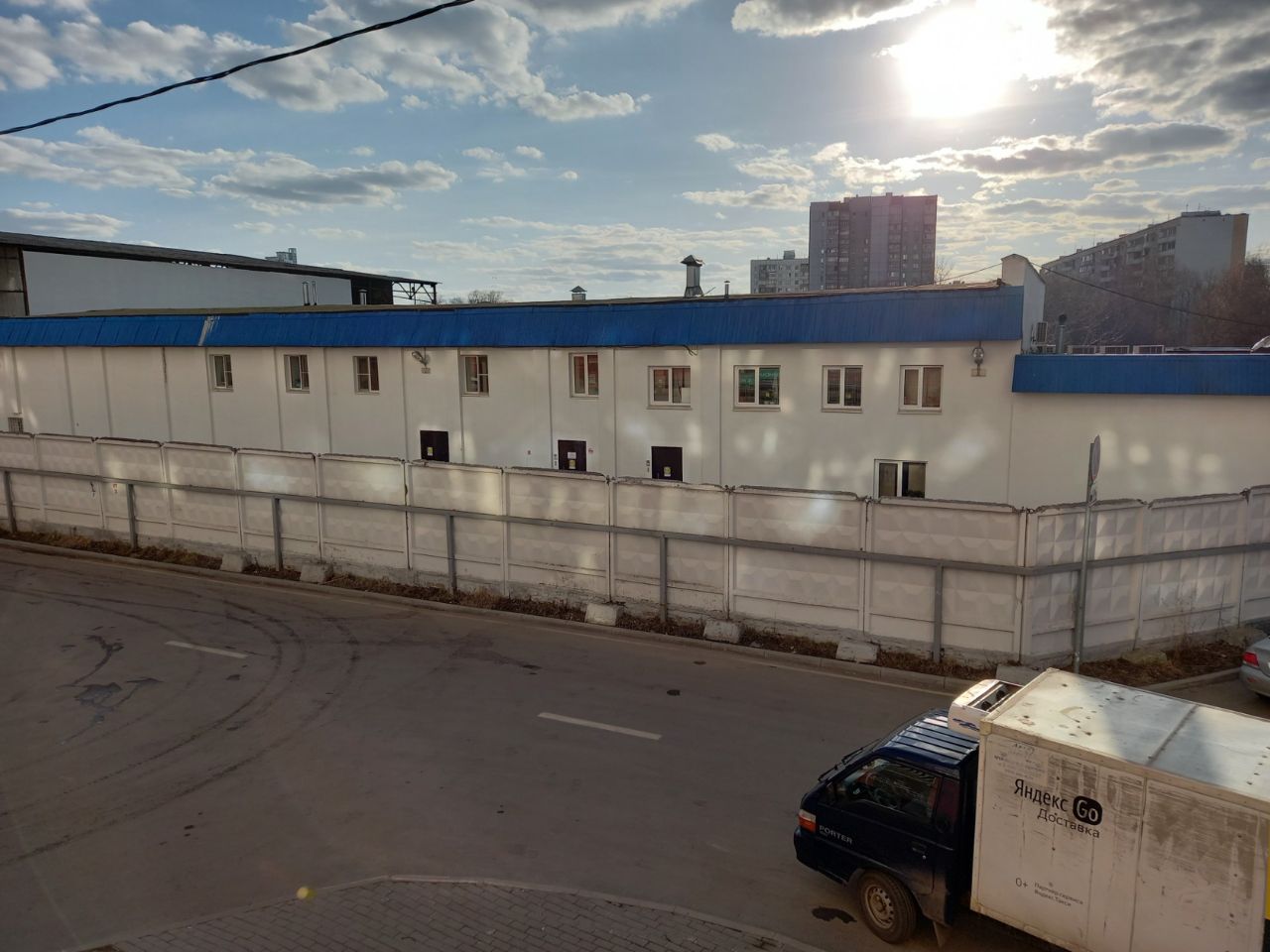 Складском комплексе на ул. Мироновская, 33с23