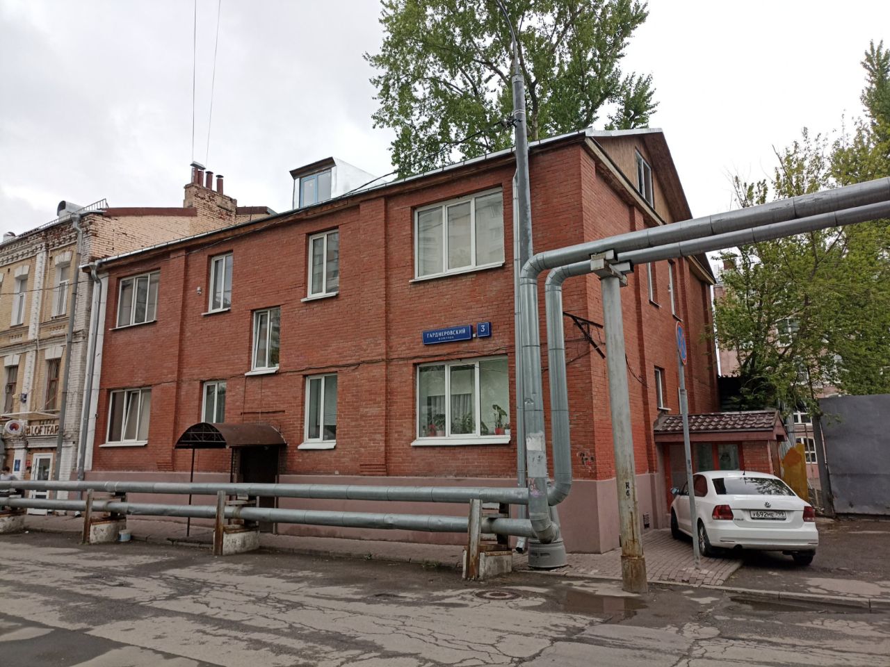 аренда помещений в БЦ в Гарднеровском переулке, 3с4