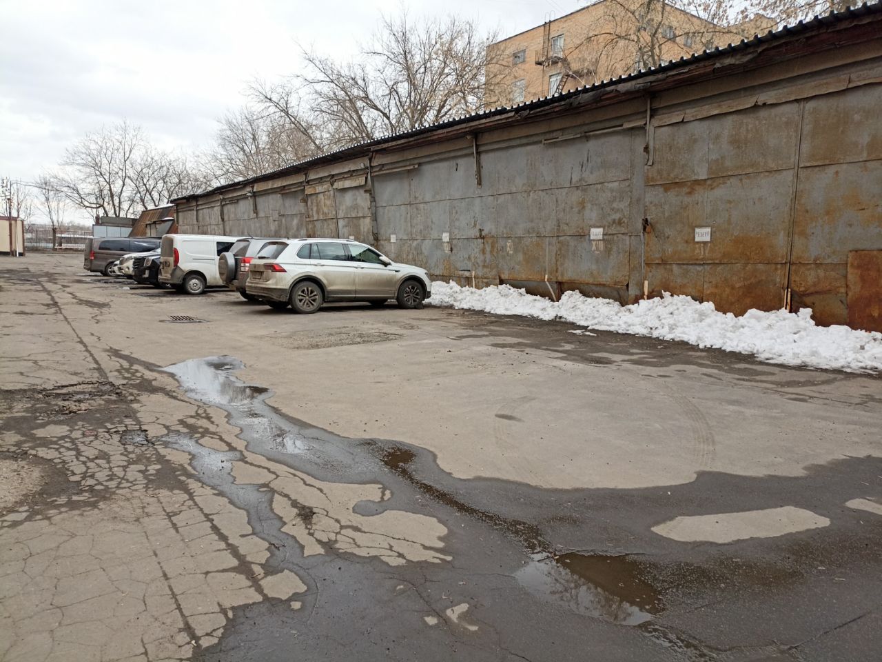 Складском комплексе на ул. Прянишникова, 19Ас16